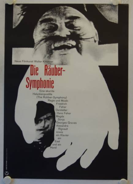 The Robber Symphony re-release german movie poster